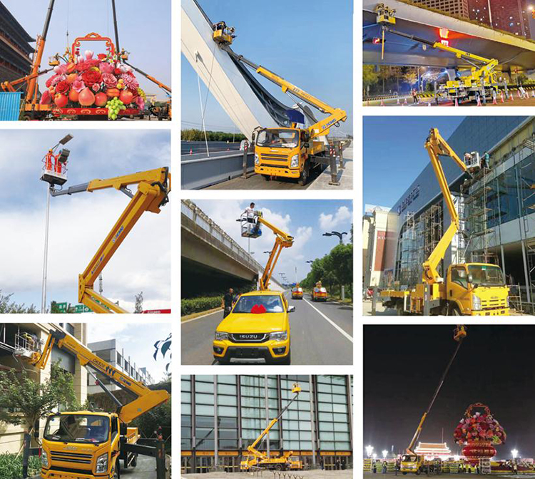 XCMG new 9m lift platform truck XGS5030JGKJ6 China hydraulic platform lifts bucket truck for sale